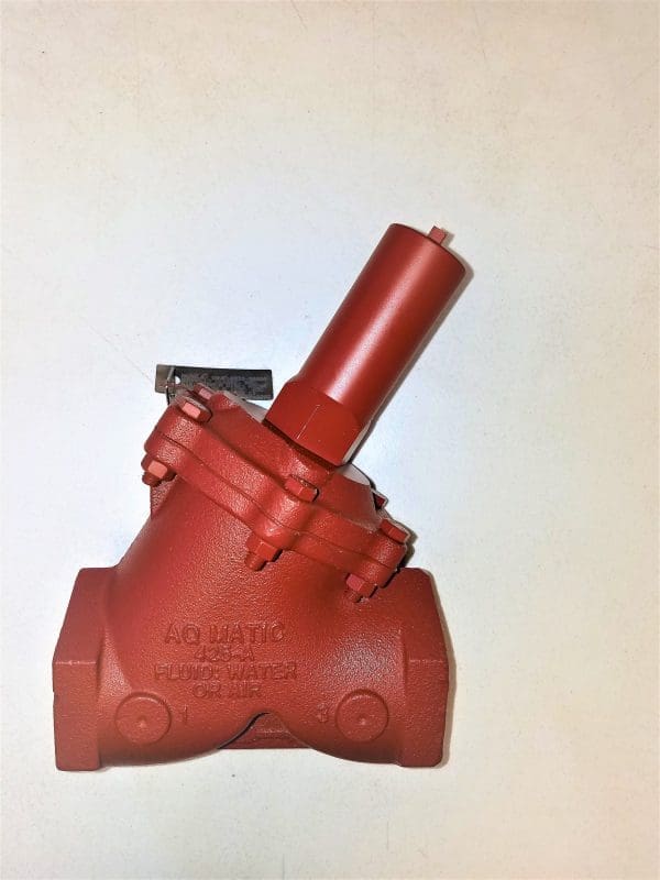 AqMatic VAVF-0032-90000 - 2" Female NPT - Normally Closed, Spring Assist Closed - 425 A Body